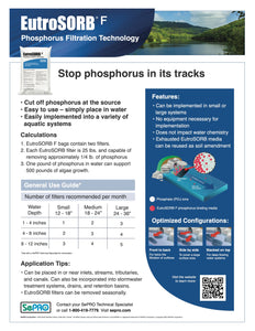 EutroSorb - Filter - Stops Phosphorus in its Tracks