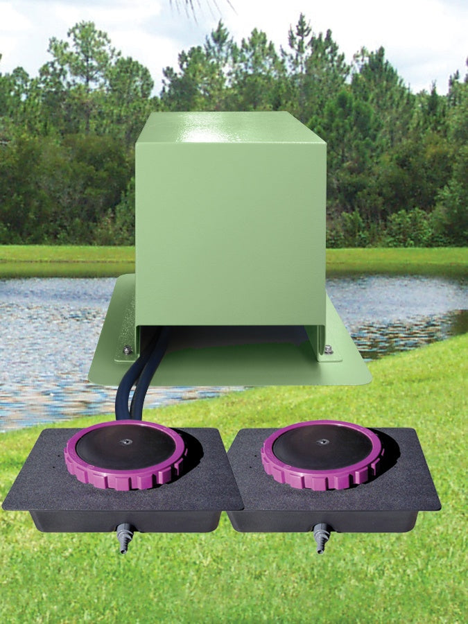 PondLyfe 2 Two Airstation Pond Aerator KIT