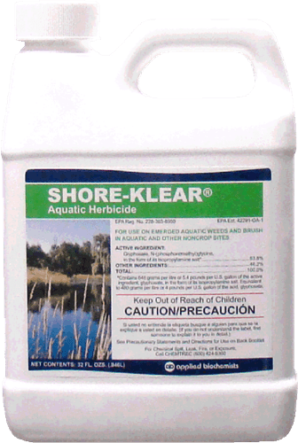 SHORE-KLEAR - 32 Oz Full Strength - TEMP OUT OF STOCK